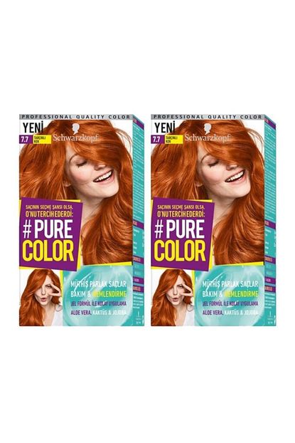 Schwarzkopf Hair Mascara Pure Color 7 7 Tarcinli Kek X2 Trendyol