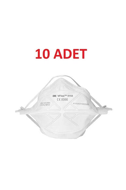 3m 09152 ffp2 ventilsiz maske 10 adet fiyati yorumlari trendyol