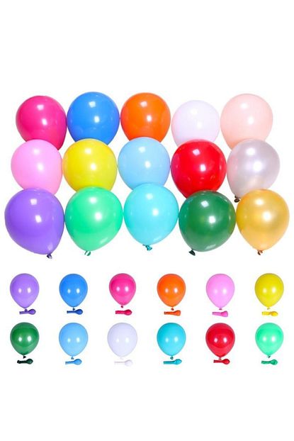 Kullanatparty Pastel Balon Parti Dogum Gunu Kutlama Balonu Petrol Mavisi 25 Adet Trendyol