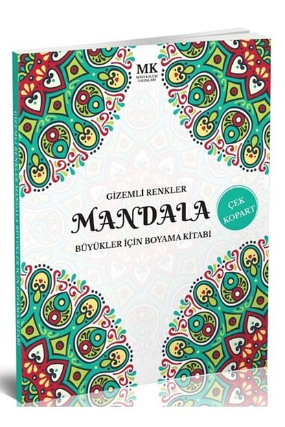 Mk Mavi Kalem Yayinlari Buyukler Icin Boyama Kitabi Mandala Gizemli Renkler Trendyol