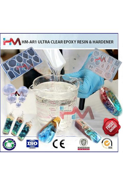 Pasif Hm Ar1 Ultra Seffaf Kristal Parlak Epoksi Recine Sertlestirici 1000 Gr Set 1 Kalite Hmepx001 Trendyol