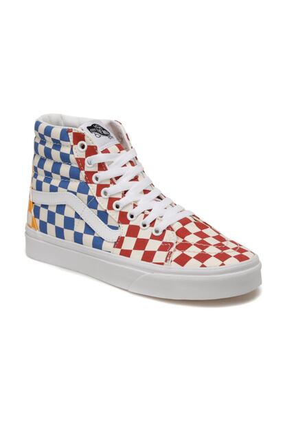 Vans Ua Sk8 Hi Cok Renkli Kadin Sneaker Ayakkabi Trendyol