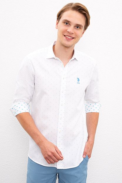 U S Polo Assn Erkek Gomlek G081sz004 000 979324 Trendyol