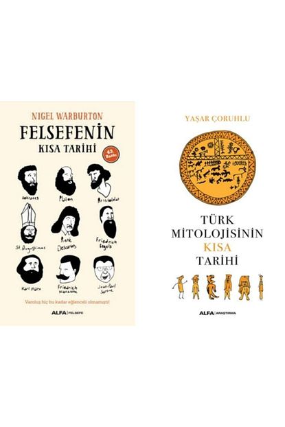 Alfa Yayinlari Felsefenin Kisa Tarihi Turk Mitolojisinin Kisa Tarihi 2 Kitap Set Trendyol