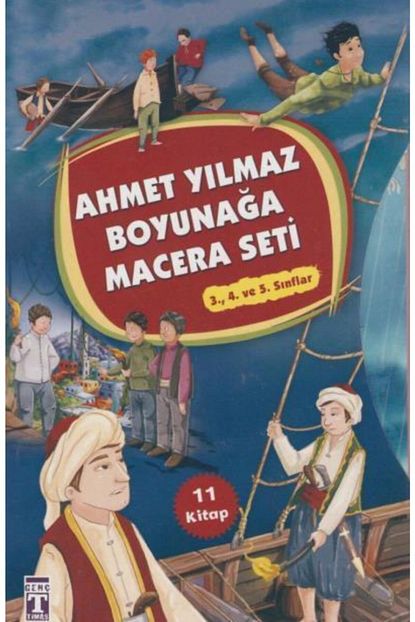 Genc Timas Ilk Genclik Ahmet Yilmaz Boyunaga Macera Seti 11 Kitap Trendyol