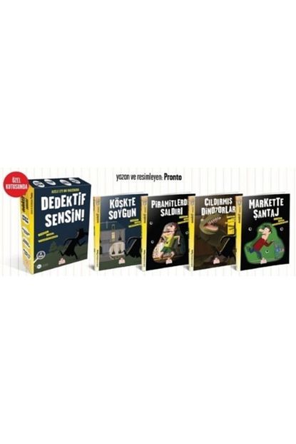 Nesil Cocuk Yayinlari Dedektif Sensin 4 Kitap Takim Trendyol