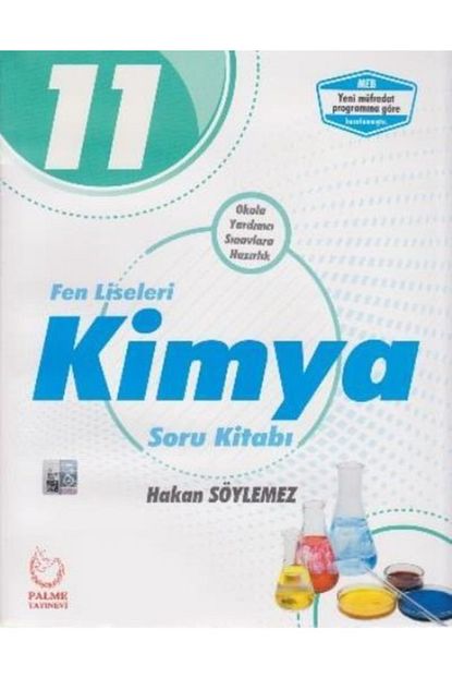Palme Yayincilik Hazirlik Kitaplari Palme 11 Sinif Fen Liseleri Kimya Soru Kitabi Trendyol