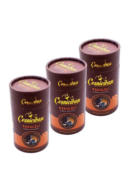 Cesnici Basi Kakuleli Dibek Kahvesi 250 Gr X 3 Adet Silindir Kutu Trendyol