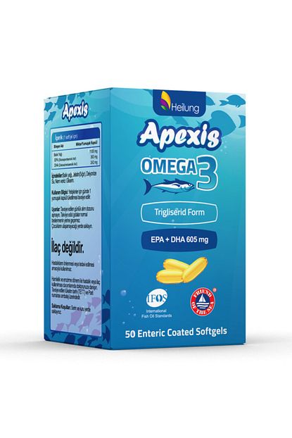 Apexis Omega 3 Balik Yagi 1x50 Kapsul Trendyol