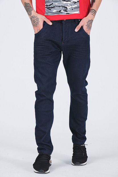 Ex Pent Erkek Acik Koyu Mavi Comfort Slim Kalip Jeans Trendyol