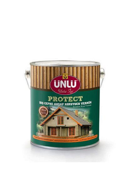 Unlu Protect Dis Cephe Ahsap Koruyucu Vernik Ceviz 2 5 Lt Trendyol