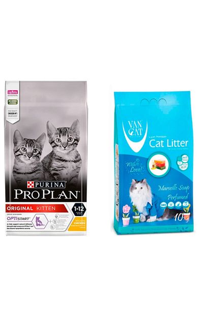 Proplan Kitten Kedi Mamasi 400 Gr Bentonit Kedi Kumu 5 Lt Original Trendyol