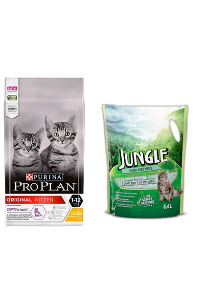 Proplan Kitten Kedi Mamasi 400 Gr Jungle Kristal Kedi Kumu 3 4 Lt Original Trendyol