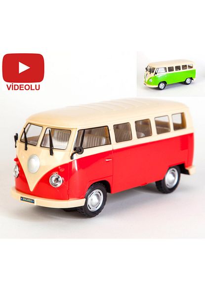 Mama Camilla Kutulu Pilli Muzikli Isikli Klasik Otobus Nostalji Minivan Vosvos Kirmizi Trendyol