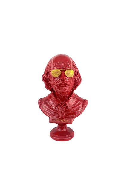 By Ari Ev Dekorasyon Kirmizi Shakespeare Bust Heykel Biblo Trendyol