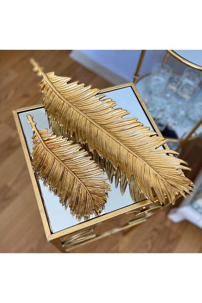 Ms Decor Ikili Masa Ustu Dekoratif Yaprak Trendyol