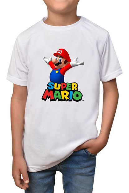 Phi Ajans Erkek Cocuk Super Mario T Shirt Trendyol