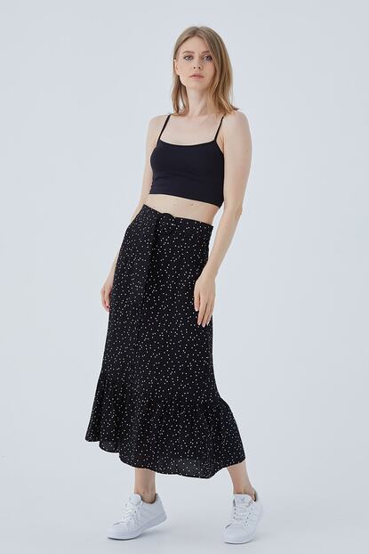 Paulmark Kadin Siyah Etek Trendyol