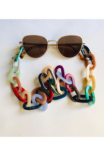 Wish Store Kemik Kalin Cok Renkli Gozluk Ipi Zinciri Trendyol