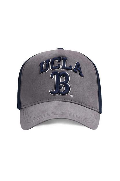 Ucla Gri Baseball Cap Nakisli Erkek Sapka Trendyol