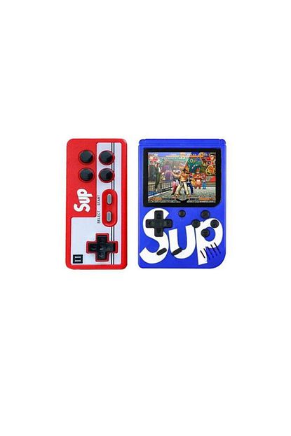 Sup Mavi Renk 2 Kisilik Kollu 400 Oyunlu Game Box Atari Trendyol