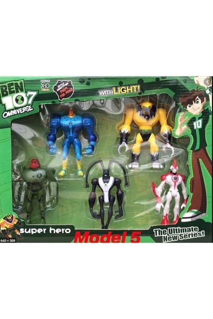 cango ben10 oyuncak karakter figur seti