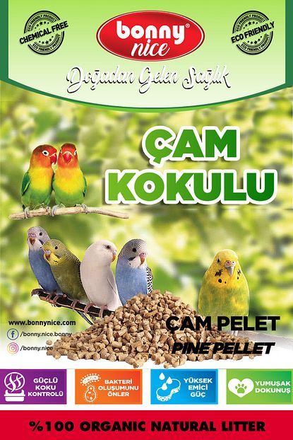 bonny nice kus kumu kanarya muhabbet papagan bulbul kafes altligi 1 8 kg 3 l x 20 paket fiyati yorumlari trendyol