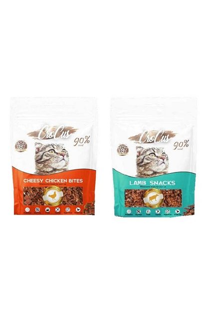 Croc Cheesey Chicken Bites Lamb Mix Tahilsiz Kedi Odulu 80gr X 2 Trendyol