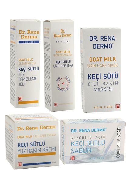Dr Rena Dermo Dr Renadermo Keci Sutlu Bakim Seti 5 Urun 1 Arada Trendyol