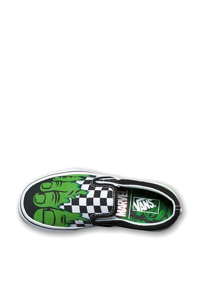 Vans Classic Slip On Hulk Checkerboard Erkek Cocuk Sneaker Trendyol