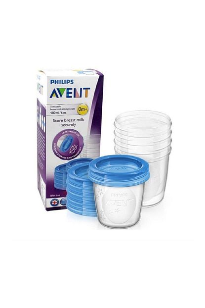 Avent Philips Via Anne Sutu Saklama Kaplari 5 Adet 180 Ml Trendyol