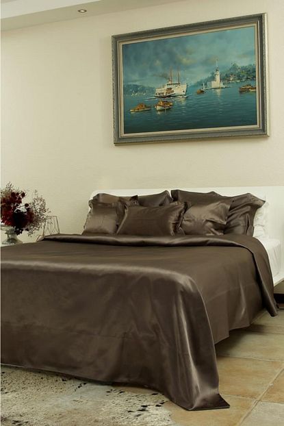 Dream Catcher Cift Kisilik Grey Moon Yatak Ortusu Takimi Trendyol