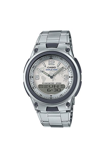 Casio Erkek Kol Saati Aw 80d 7a2vdf Celik Beyaz Trendyol