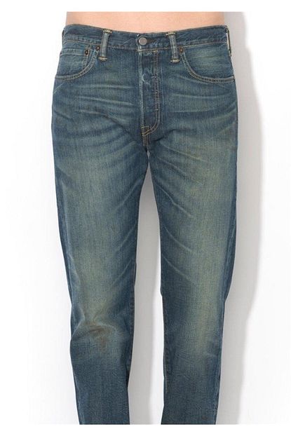 Levi S Erkek Lacivert 501 Original Fit Straight Jean Pantolon 00501 2318 Trendyol