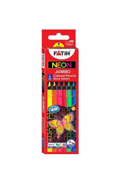 Fatih Neon Jumbo Boya Kalemi 6 Renk Tam Boy Mb138 Sh Trendyol