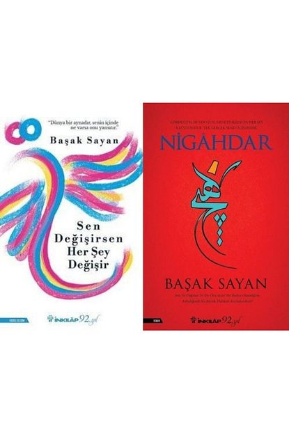 Inkilap Yayinevi Sen Degisirsen Her Sey Degisir Nigahdar 2 Kitap Set Trendyol