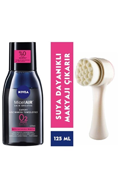 Fluweel Nivea Micellair Expert Cift Fazli Goz Makyaj Temizleyici 125ml Yuz Temizleme Fircasi Trendyol