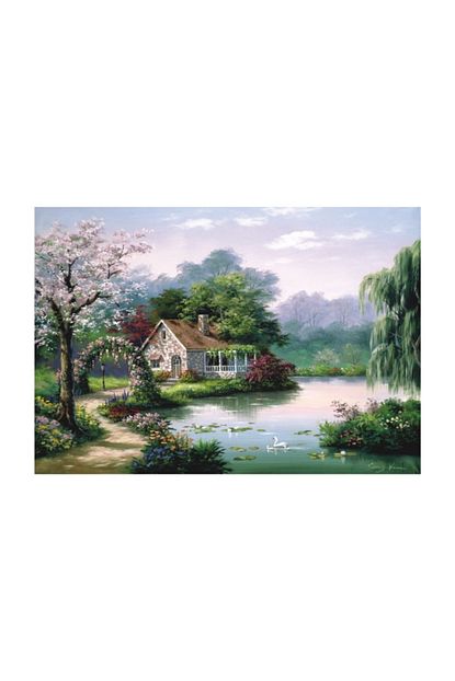 Anatolian Puzzle Kucuk Bahce Kosku Puzzle 260 Parca 3304 Trendyol