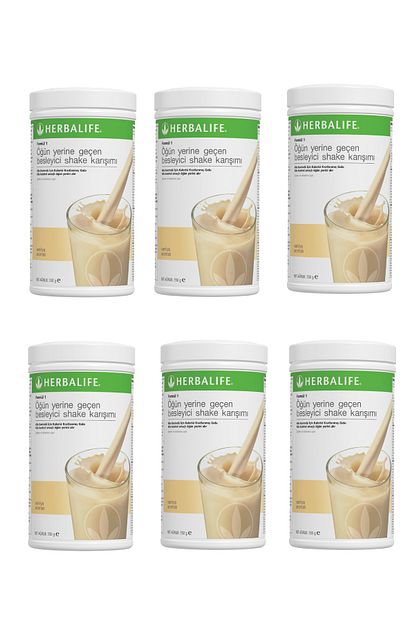 Herbalife Shake Jumbo 6 Li Paket Vanilya Aromali 3300gr Trendyol