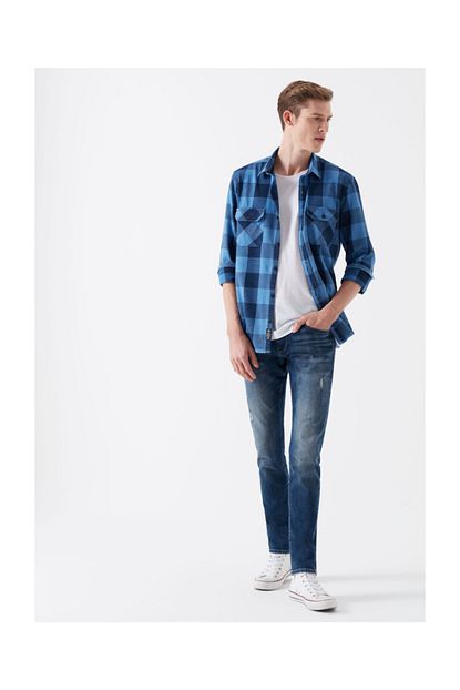 Mavi Erkek Mavi Jake Premium Vintage Jean Pantolon Trendyol
