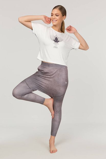 Bilcee Pembe Yoga Kadin Salvari Fs 4005 Trendyol