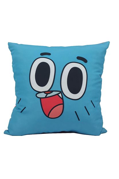 Gokmentoy Gumball Darwin Cift Tarafli Dijital Baskili Yastik Kaliteli Kumas 36 Cm X 36 Cm Trendyol
