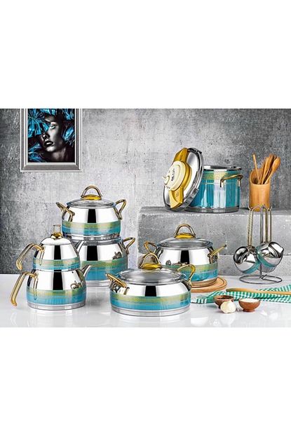 ozlife 18 parca tencere ceylin model