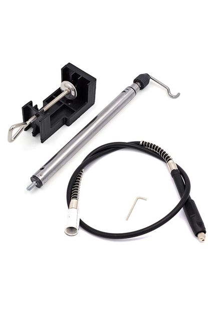 Depolife Dremel Benzeri Mini Taslama Makinasi Icin Masa Asma Aparati Spiral Uzatma Hortum Seti Trendyol
