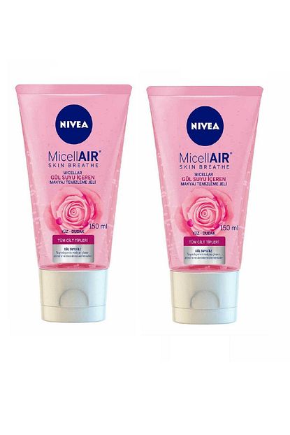 Nivea Micellair Gul Suyu Iceren Makyaj Temizleme Jeli 2 Adet Trendyol