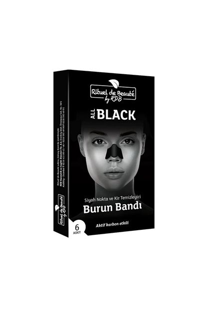 Rituel De Beaute Black Aktif Karbon Siyah Nokta Ve Kir Temizleyici Burun Bandi 1 Kutu 6 Adet Trendyol