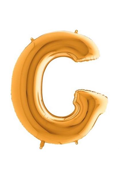 Kullanatparty Altin G Harfi Secenekli Harf Ve Rakam Folyo Balon 100 Cm Trendyol