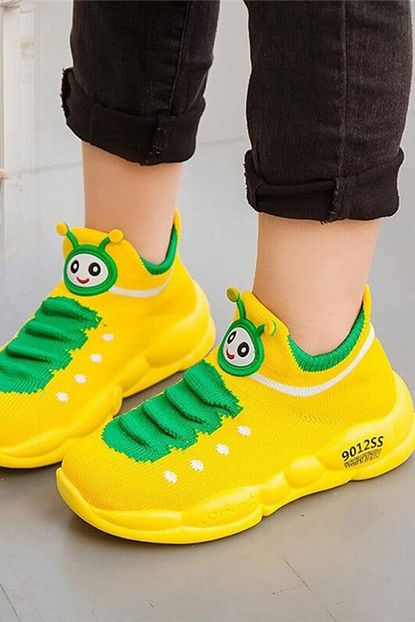 Db Kids Erkek Cocuk Sari Ortopedik Hafif Yumusak Spor Ayakkabi Trendyol