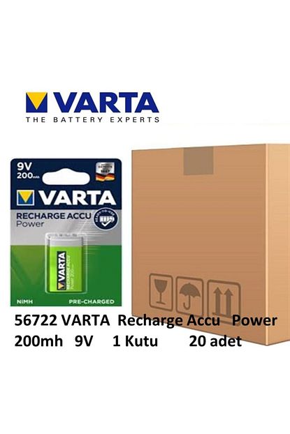 Varta 9v Sarjli Pil Toptan Satis 20 Adet Trendyol