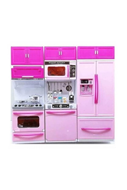 Mega Modern Kitchen 3 Bolmeli Isikli Sesli Mutfak Seti Trendyol